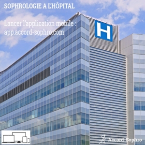 Sophrology at the hospital, treat with sophrology